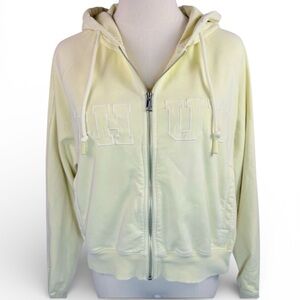 CHUU Women's Casual Loose Fit Zip Up Hoodie